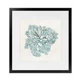 Shop Teal Coral I (Square) Art Print-Abstract, Green, PC, Square, View All-framed painted poster wall decor artwork