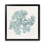 Shop Teal Coral II (Square) Art Print-Abstract, Green, PC, Square, View All-framed painted poster wall decor artwork