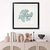Shop Teal Coral II (Square) Art Print-Abstract, Green, PC, Square, View All-framed painted poster wall decor artwork