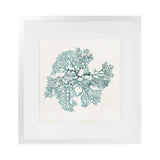 Shop Teal Coral II (Square) Art Print-Abstract, Green, PC, Square, View All-framed painted poster wall decor artwork