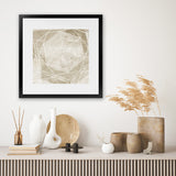 Shop Woven Linen II (Square) Art Print-Abstract, Brown, PC, Square, View All-framed painted poster wall decor artwork