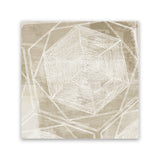 Shop Woven Linen II (Square) Canvas Art Print-Abstract, Brown, PC, Square, View All-framed wall decor artwork