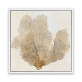 Shop Luxe Coral I (Square) Canvas Art Print-Abstract, Brown, PC, Square, View All-framed wall decor artwork