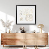 Shop Sea Patterns I (Square) Art Print-Abstract, Neutrals, PC, Square, View All-framed painted poster wall decor artwork