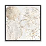 Shop Sea Patterns II (Square) Canvas Art Print-Abstract, Neutrals, PC, Square, View All-framed wall decor artwork