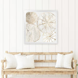 Shop Sea Patterns II (Square) Art Print-Abstract, Neutrals, PC, Square, View All-framed painted poster wall decor artwork