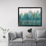 Shop Stumbled Art Print-Abstract, Green, Horizontal, PC, Rectangle, View All-framed painted poster wall decor artwork