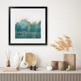 Shop Fortune I (Square) Art Print-Abstract, Green, PC, Square, View All-framed painted poster wall decor artwork