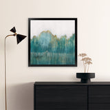 Shop Fortune I (Square) Art Print-Abstract, Green, PC, Square, View All-framed painted poster wall decor artwork