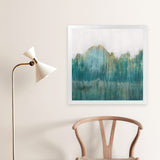 Shop Fortune I (Square) Art Print-Abstract, Green, PC, Square, View All-framed painted poster wall decor artwork