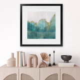 Shop Fortune II (Square) Art Print-Abstract, Green, PC, Square, View All-framed painted poster wall decor artwork