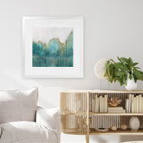 Shop Fortune II (Square) Art Print-Abstract, Green, PC, Square, View All-framed painted poster wall decor artwork