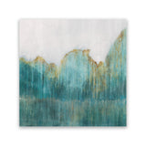 Shop Fortune II (Square) Canvas Art Print-Abstract, Green, PC, Square, View All-framed wall decor artwork