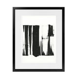 Shop Black Bars I Art Print-Abstract, Black, PC, Portrait, Rectangle, View All-framed painted poster wall decor artwork
