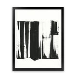 Shop Black Bars I Art Print-Abstract, Black, PC, Portrait, Rectangle, View All-framed painted poster wall decor artwork