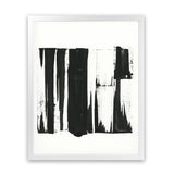 Shop Black Bars I Art Print-Abstract, Black, PC, Portrait, Rectangle, View All-framed painted poster wall decor artwork