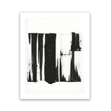 Shop Black Bars I Art Print-Abstract, Black, PC, Portrait, Rectangle, View All-framed painted poster wall decor artwork