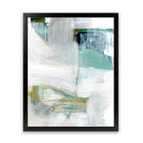 Shop White Blues I Art Print-Abstract, Blue, Green, PC, Portrait, Rectangle, View All-framed painted poster wall decor artwork