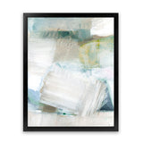 Shop White Blues II Art Print-Abstract, Blue, PC, Portrait, Rectangle, View All-framed painted poster wall decor artwork