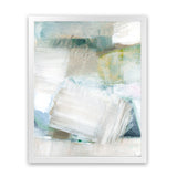 Shop White Blues II Art Print-Abstract, Blue, PC, Portrait, Rectangle, View All-framed painted poster wall decor artwork