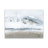 Shop Icy Snow I Canvas Art Print-Abstract, Blue, Grey, Horizontal, PC, Rectangle, View All-framed wall decor artwork
