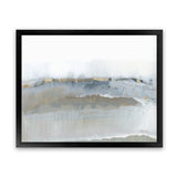 Shop Icy Snow II Art Print-Abstract, Grey, Horizontal, PC, Rectangle, View All-framed painted poster wall decor artwork
