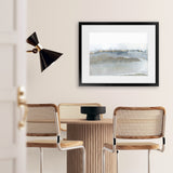 Shop Icy Snow II Art Print-Abstract, Grey, Horizontal, PC, Rectangle, View All-framed painted poster wall decor artwork