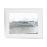 Shop Icy Snow II Art Print-Abstract, Grey, Horizontal, PC, Rectangle, View All-framed painted poster wall decor artwork