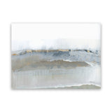 Shop Icy Snow II Canvas Art Print-Abstract, Grey, Horizontal, PC, Rectangle, View All-framed wall decor artwork