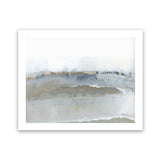 Shop Icy Snow II Art Print-Abstract, Grey, Horizontal, PC, Rectangle, View All-framed painted poster wall decor artwork