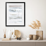 Shop Melting Ice II Art Print-Abstract, Neutrals, PC, Portrait, Rectangle, View All-framed painted poster wall decor artwork