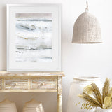 Shop Melting Ice II Art Print-Abstract, Neutrals, PC, Portrait, Rectangle, View All-framed painted poster wall decor artwork