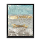 Shop Blue Gold I Art Print-Abstract, Blue, Grey, PC, Portrait, Rectangle, View All-framed painted poster wall decor artwork