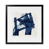 Shop Navy Paths I (Square) Art Print-Abstract, Blue, PC, Square, View All-framed painted poster wall decor artwork