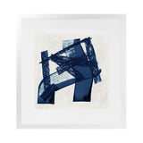 Shop Navy Paths I (Square) Art Print-Abstract, Blue, PC, Square, View All-framed painted poster wall decor artwork