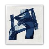 Shop Navy Paths I (Square) Art Print-Abstract, Blue, PC, Square, View All-framed painted poster wall decor artwork