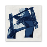 Shop Navy Paths I (Square) Art Print-Abstract, Blue, PC, Square, View All-framed painted poster wall decor artwork