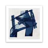 Shop Navy Paths I (Square) Art Print-Abstract, Blue, PC, Square, View All-framed painted poster wall decor artwork