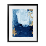 Shop Blackend I Art Print-Abstract, Blue, PC, Portrait, Rectangle, View All-framed painted poster wall decor artwork