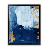 Shop Blackend I Art Print-Abstract, Blue, PC, Portrait, Rectangle, View All-framed painted poster wall decor artwork