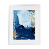Shop Blackend I Art Print-Abstract, Blue, PC, Portrait, Rectangle, View All-framed painted poster wall decor artwork