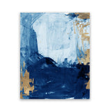 Shop Blackend I Art Print-Abstract, Blue, PC, Portrait, Rectangle, View All-framed painted poster wall decor artwork