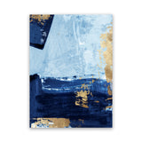 Shop Blackend II Canvas Art Print-Abstract, Blue, PC, Portrait, Rectangle, View All-framed wall decor artwork