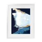 Shop Blue in Gold III Art Print-Abstract, Blue, PC, Portrait, Rectangle, View All-framed painted poster wall decor artwork