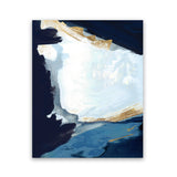 Shop Blue in Gold III Art Print-Abstract, Blue, PC, Portrait, Rectangle, View All-framed painted poster wall decor artwork