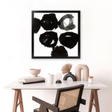 Shop Evolving Force II (Square) Art Print-Abstract, Black, PC, Square, View All-framed painted poster wall decor artwork