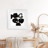 Shop Evolving Force II (Square) Art Print-Abstract, Black, PC, Square, View All-framed painted poster wall decor artwork