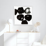 Shop Evolving Force II (Square) Art Print-Abstract, Black, PC, Square, View All-framed painted poster wall decor artwork