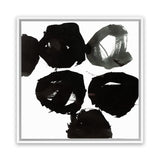 Shop Evolving Force II (Square) Canvas Art Print-Abstract, Black, PC, Square, View All-framed wall decor artwork