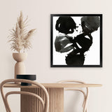 Shop Evolving Force III (Square) Art Print-Abstract, Black, PC, Square, View All-framed painted poster wall decor artwork